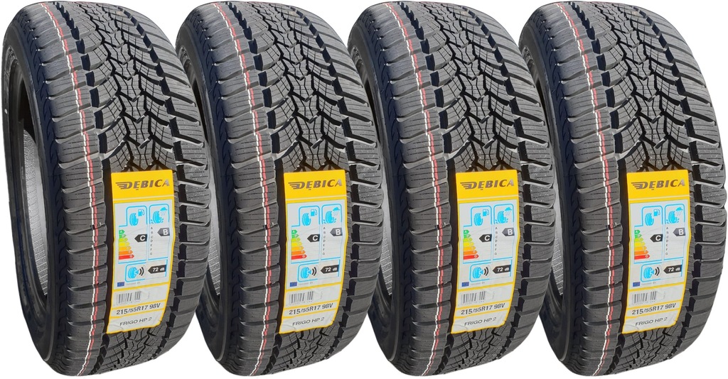 4 Opony ZIMOWE Dębica Frigo HP 2 215/55R17 98V