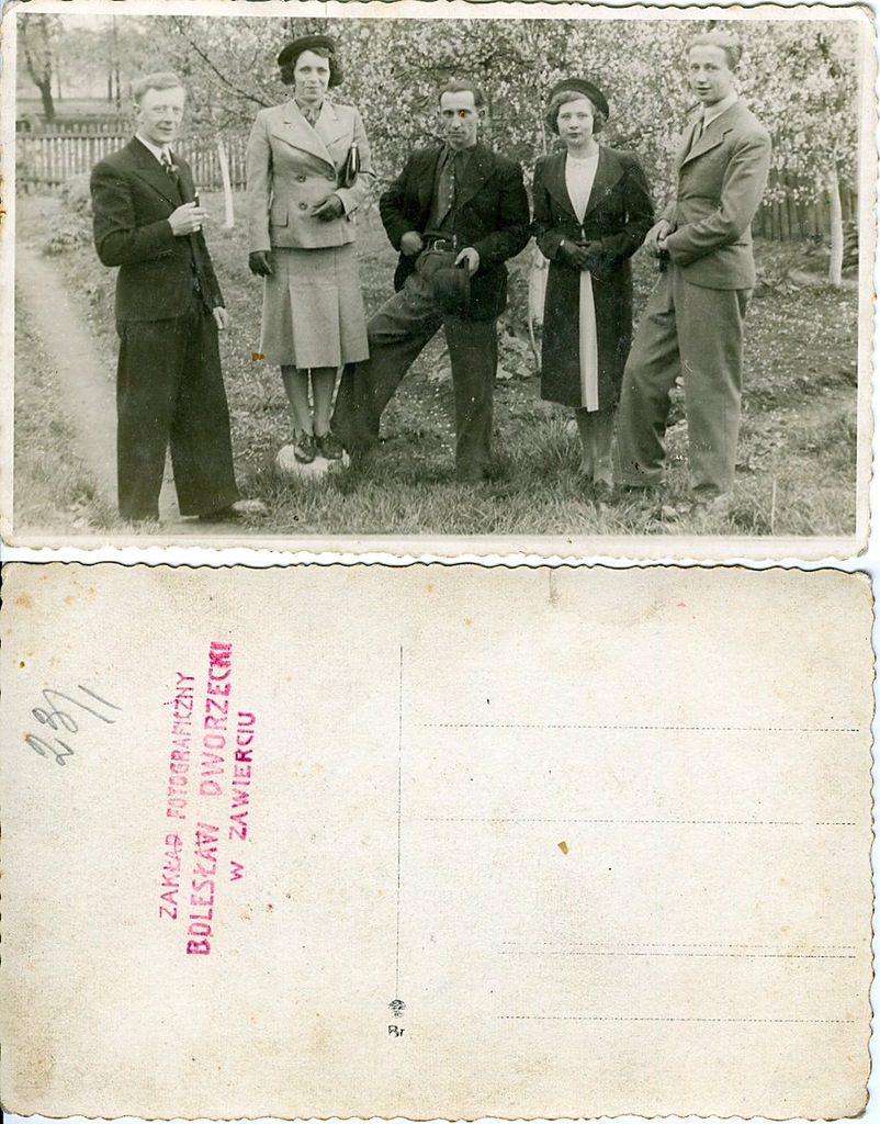 Zakład Fotograficzny Bolesław Dworzecki Zawiercie 