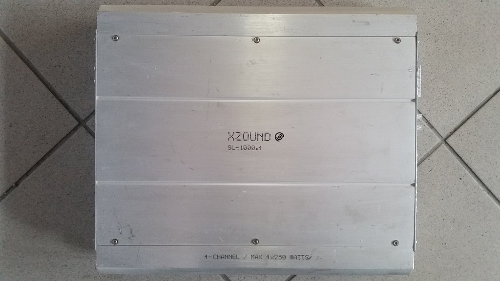Wzmacniacz samochodowy XZOUND SL-1000.4 1000W
