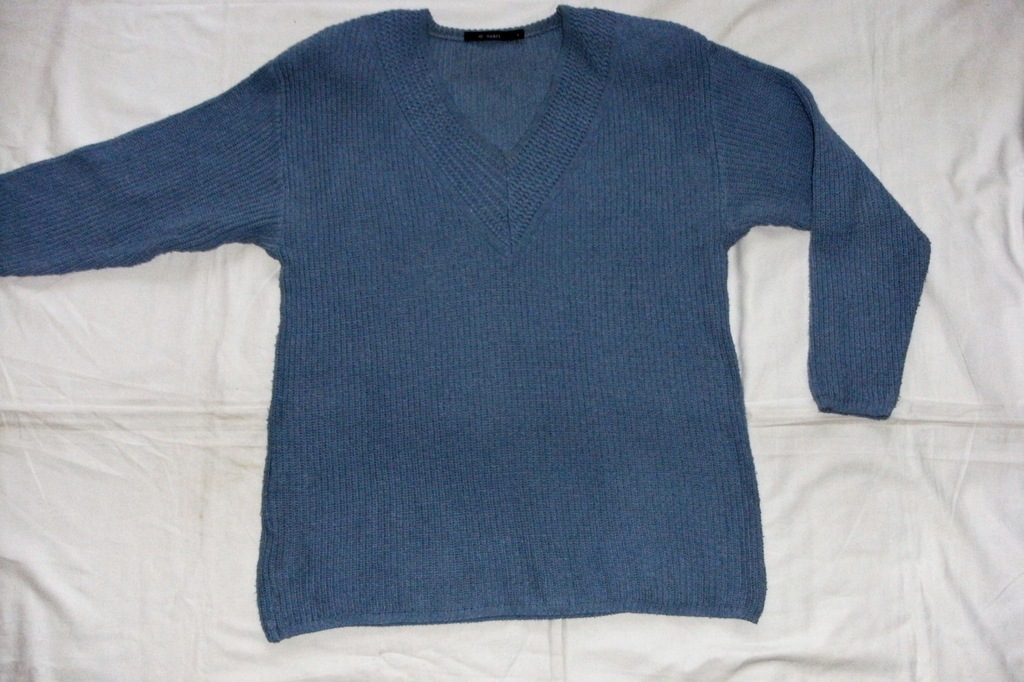 MONNARI- sweter w kolorze niebieskim - rozm.L