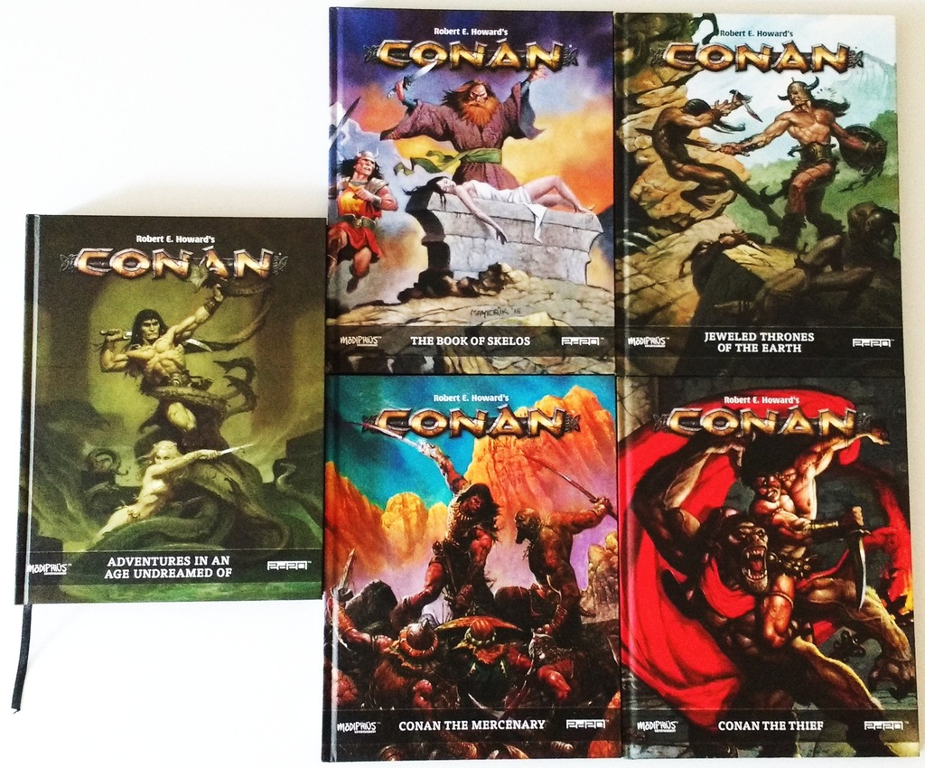 CONAN 2d20 MODIPHIUS RPG - ZESTAW
