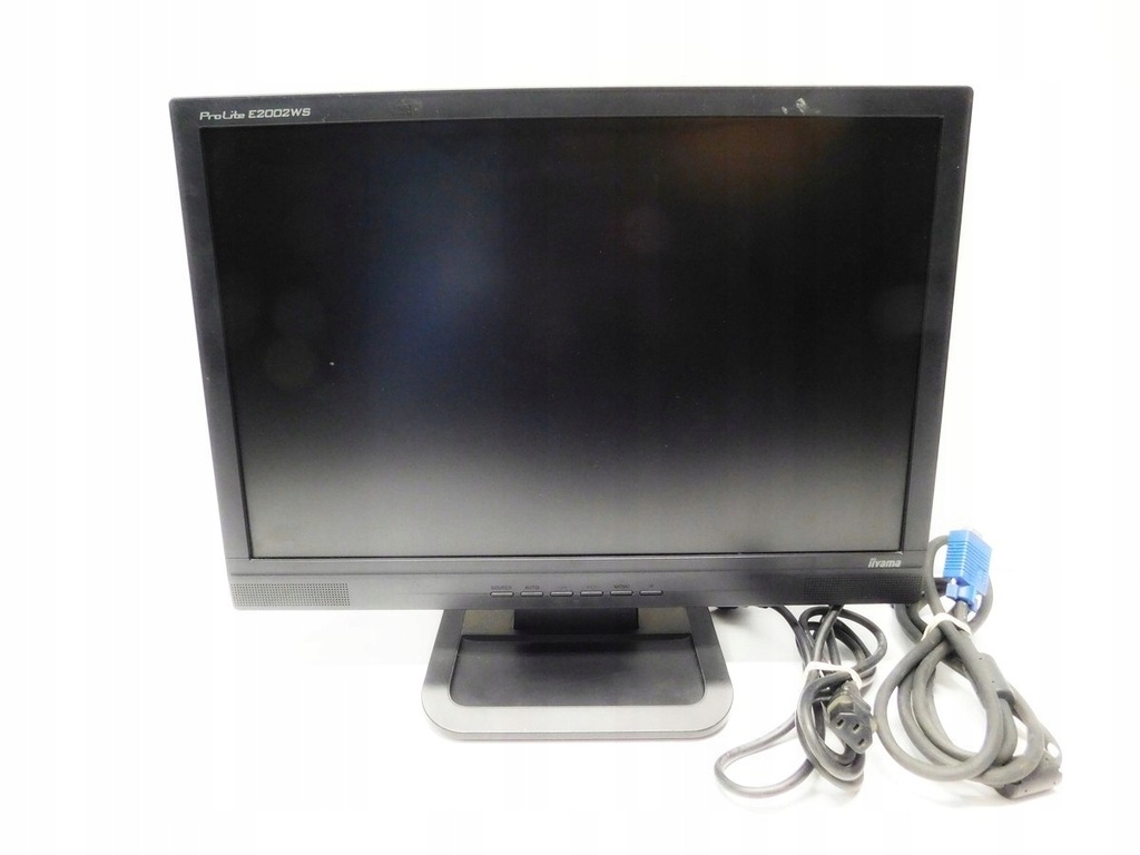 Monitor iiyama 20" ProLite E2002WS / okablowa