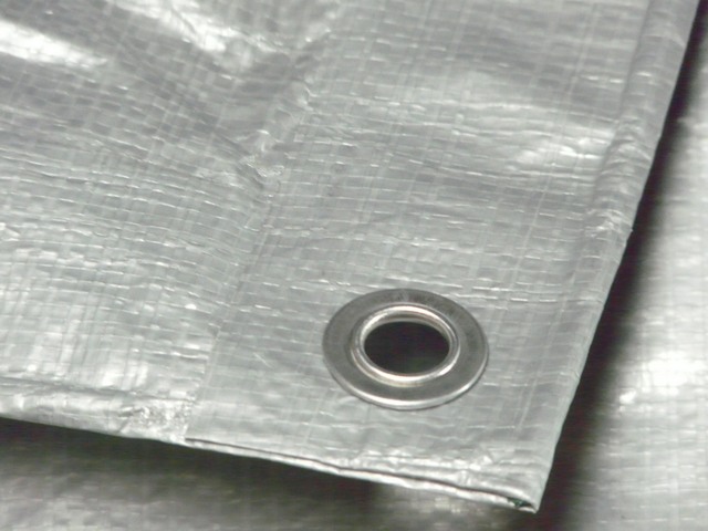 Plandeka płachta srebrna wodoodoporna 15x16