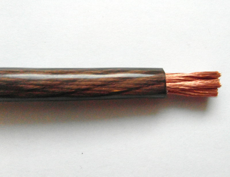 Kabel przewód zasilający do wzmacniacza 20mm2 czar
