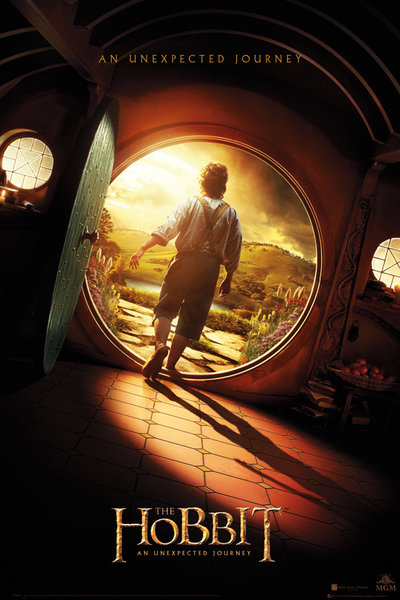 The Hobbit w Drzwiach - plakat filmowy 61x91,5 cm