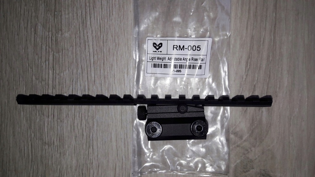 Regulowana szyna RIS pod lunetę Milsig RM 005