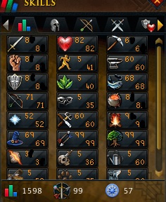 runescape 99 combat
