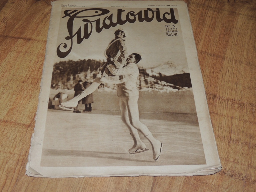 ŚWIATOWID 5/1929 Spała płk. Głogowski konkurs miss