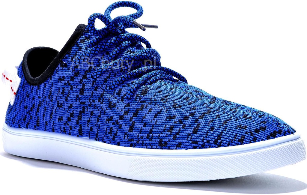 NIEBIESKIE TRAMPKI PEPEGI TENISÓWKI YEEZY PIKSELE