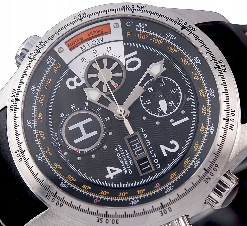 HAMILTON KHAKI X-COPTER AUTOMATIC CHRONOGRAF