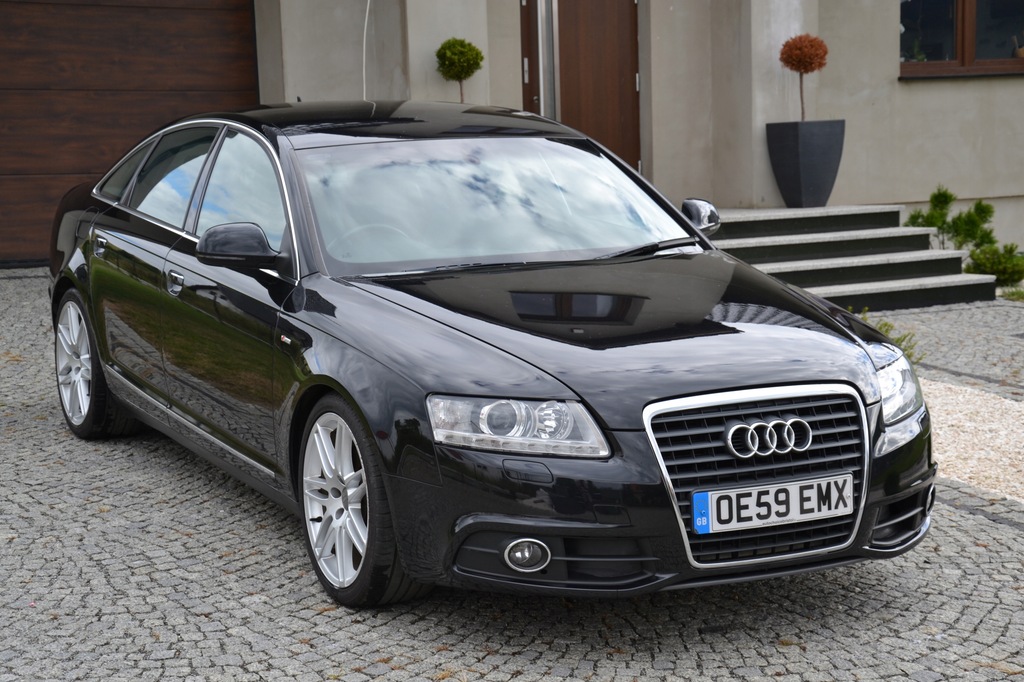 Audi A6 C6 LIFT 2,0 TDI S-line Navi Skóry ANGLIK