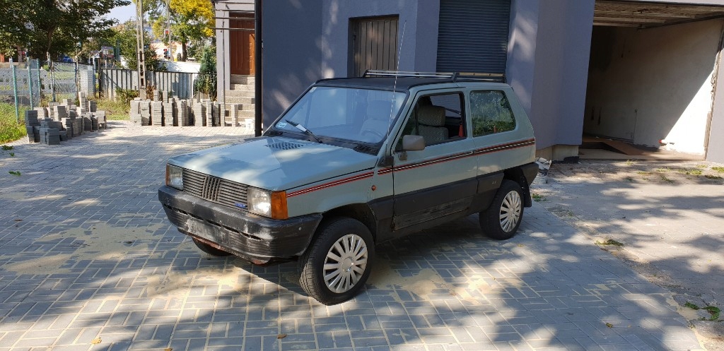 Fiat Panda 4x4 1985rok RARYTAS 7609571228 oficjalne