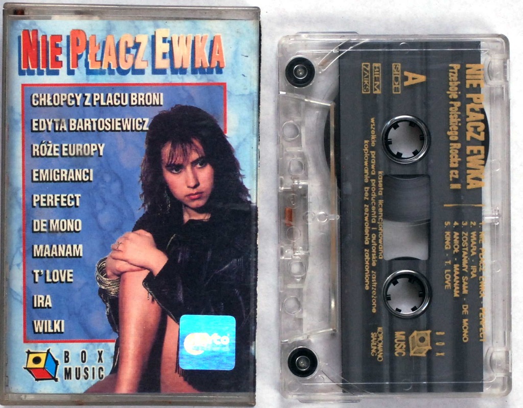 VA - Nie Płacz Ewka (Box Music) kaseta BDB