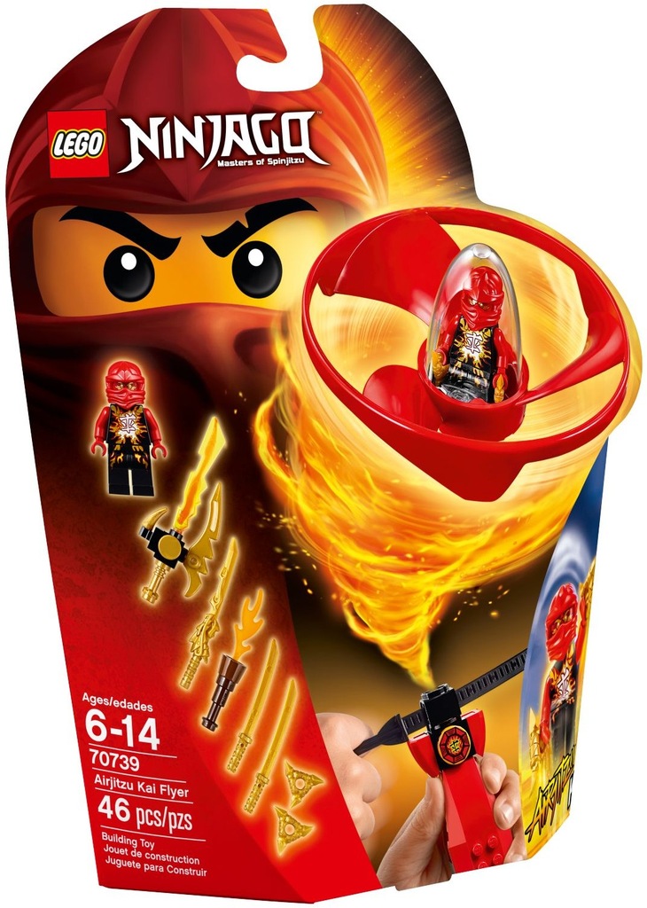 LEGO 70739 NINJAGO AIRJITZU KAI KAPSUŁA KAIA W-WA