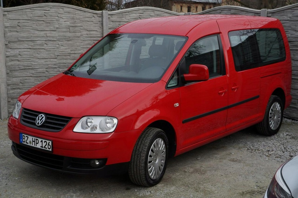 Volkswagen Caddy 1.6 Benzyna MAXI 7 Osobowy