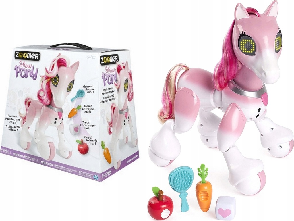 ZOOMER SHOW PONY KUCYK INTERAKTYWNY ROBOT NOWOŚĆ
