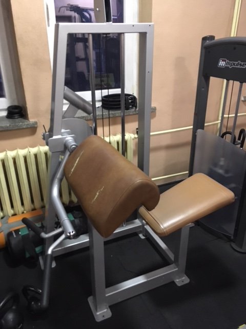 Olymp Biceps - Maszyna siłowa na biceps siedząc
