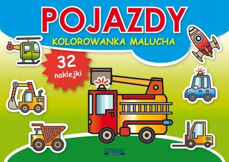 Kolorowanka malucha - pojazdy