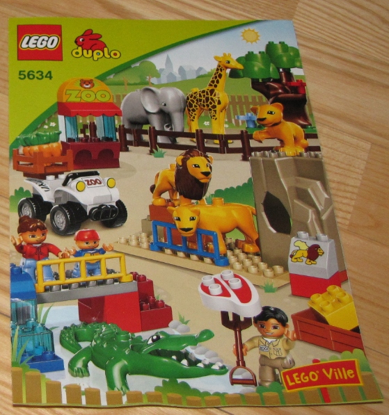 LEGO DUPLO ZOO INSTRUKCJA 5634