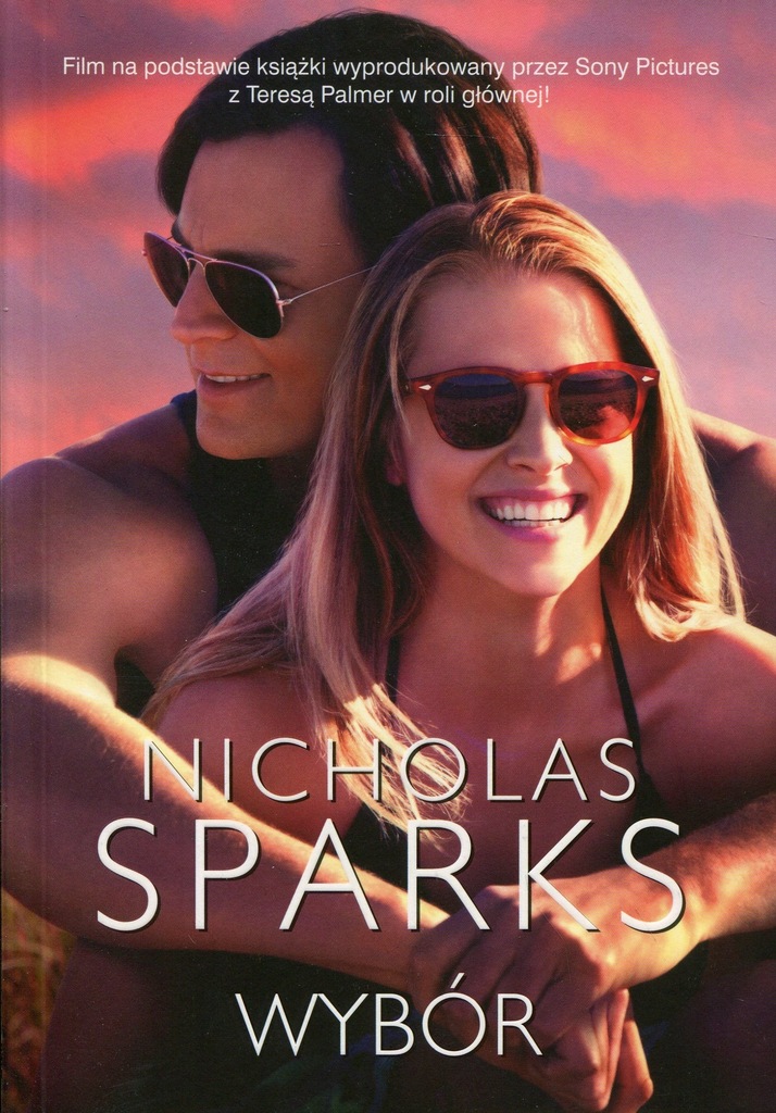 Wybór okładka filmowa Nicholas Sparks