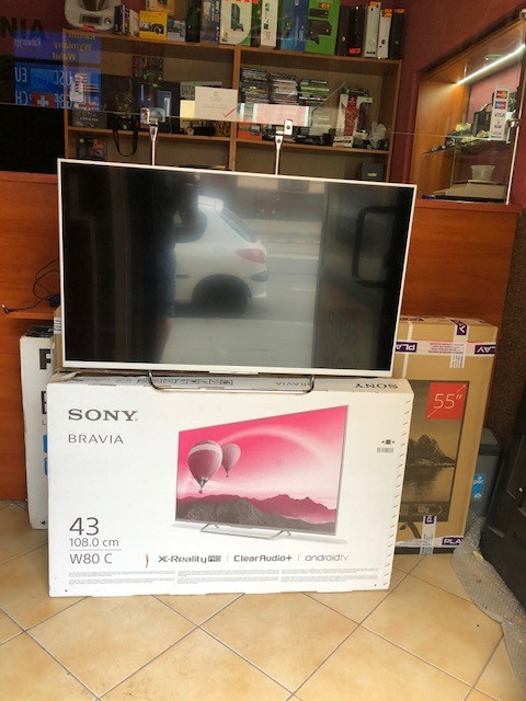 UŻYWANY TELEWIZOR SONY KDL-43W807C ANDROID TV WIFI