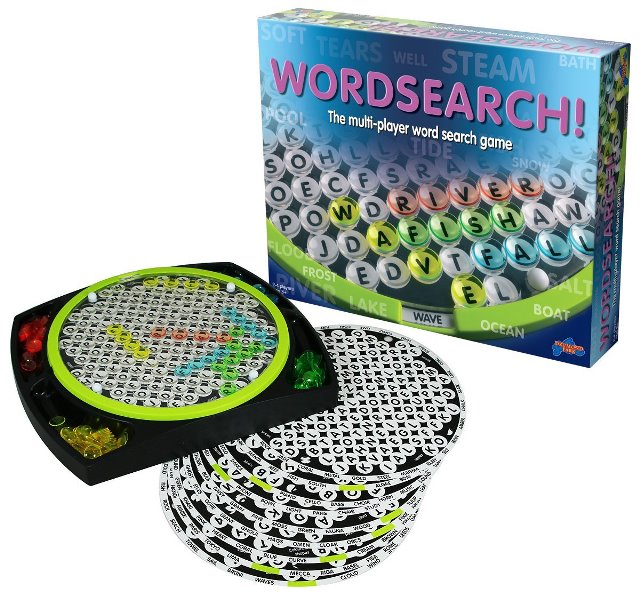 Gra planszowa WORDSEARCH! Znajdź Słowo Wykreślanka