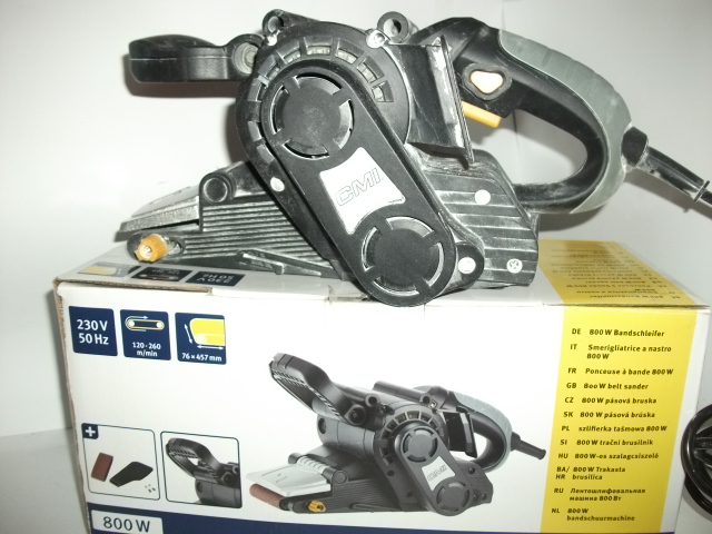 SZLIFIERKA TAŚMOWA CMI C-BAS-800 D PUD
