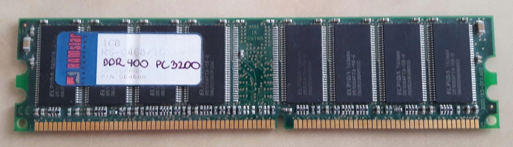 RAMstar 1GB DDR400 PC3200