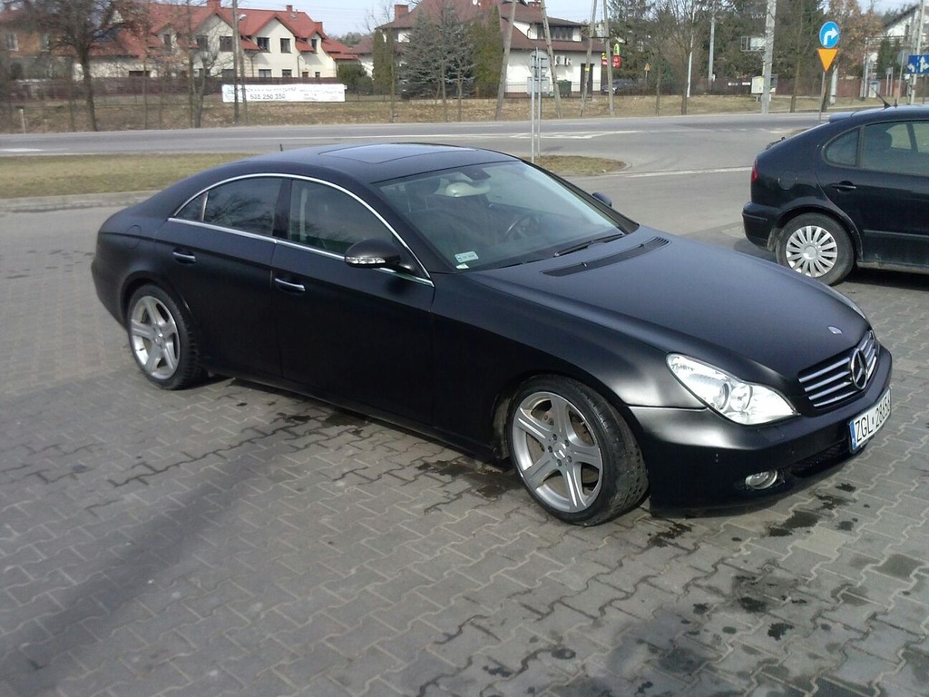 Mercedes CLS 350, 7-G TRONIC, COMMAND, Czarny MAT