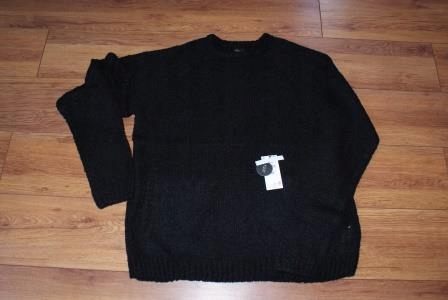 Męski Sweter OVERSIZE z kieszeniami RESERVED L/XL