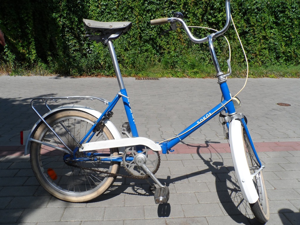 Rower Składak, odnowiony, Sokół pra ojciec Wigry. 6906821459
