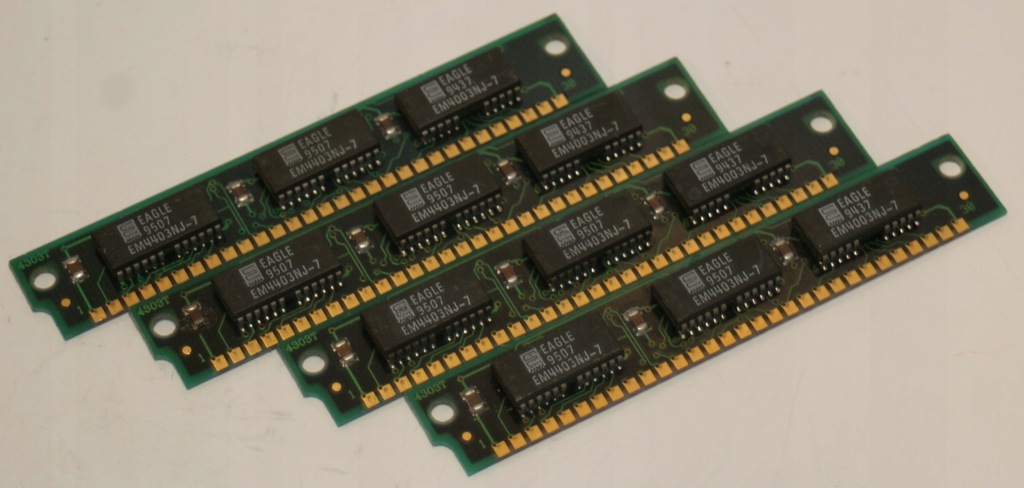 4MB RAM SIMM 30pin / 4x 1MB 70ns / EAGLE LITE-ON