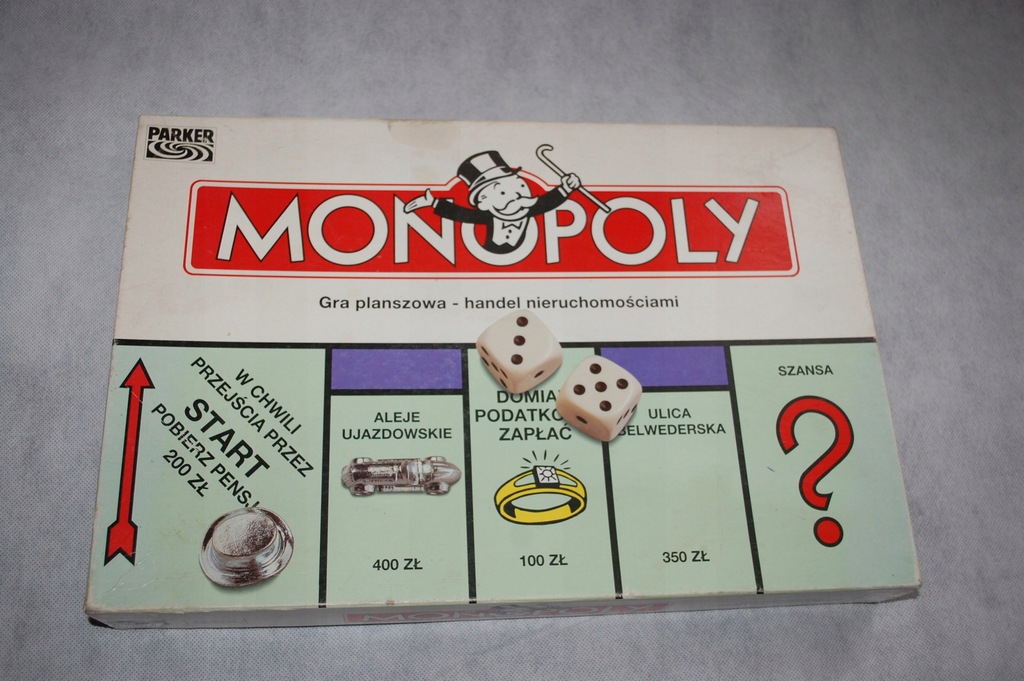 MONPOLY z początku lat 90 oryginalne wydanie PRL
