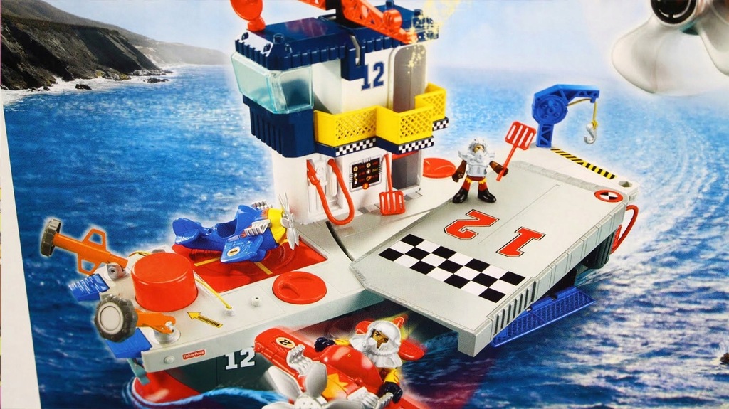 FISHER PRICE IMAGINEXT LOTNISKOWIEC SAMOLOTY BDB