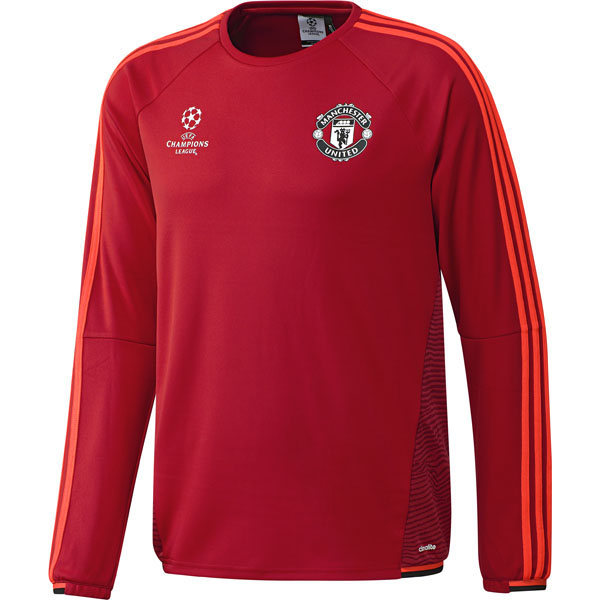 ADIDAS -bluza treningowa męska Manchester Utd. XS