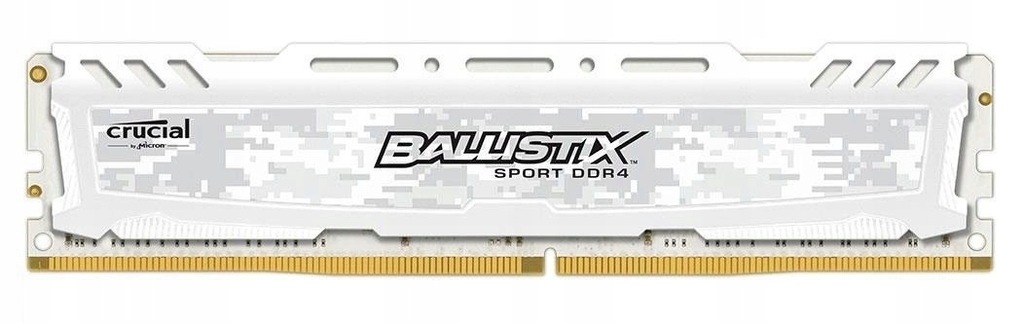 Ballistix DDR4 Sport LT 16GB 2400 CL16 DR x8 Biała