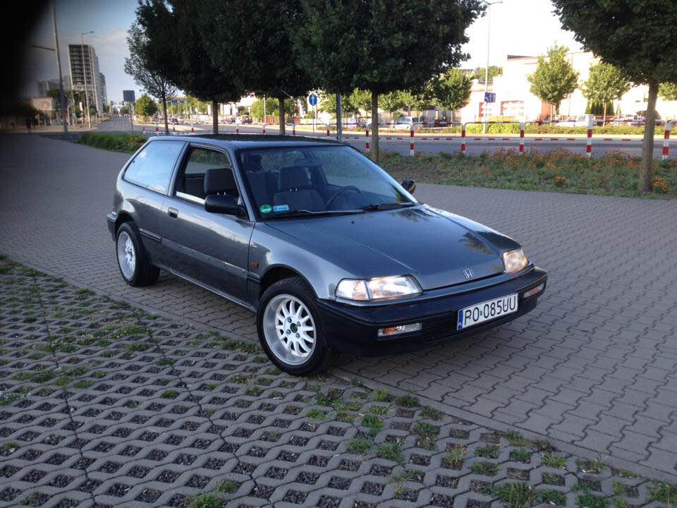 Honda civic 1991 swap crx 1.6 125KM