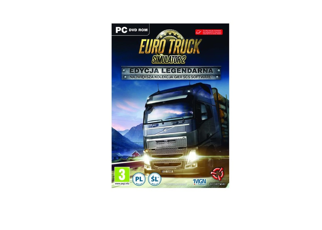 OUTLET Gra EURO TRUCK SIMULATOR 2: EDYCJA LEGENDA