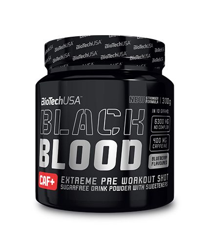 BIOTECH USA BLACK BLOOD CAF+ 300g PRZEDTRENINGÓWKA