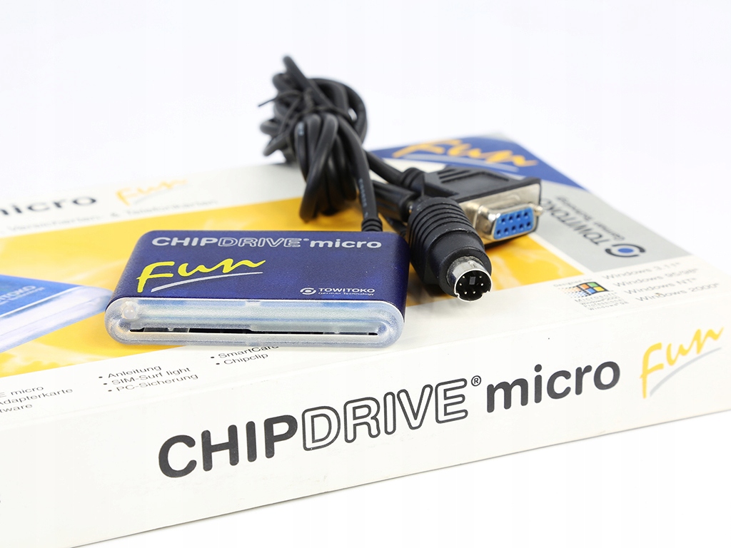 Czytnik kart chipowych smarcard i GSM MICROCHIP
