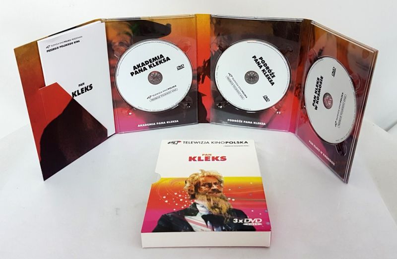 PAN KLEKS TELEWIZJA KINO POLSKA BOX DVD