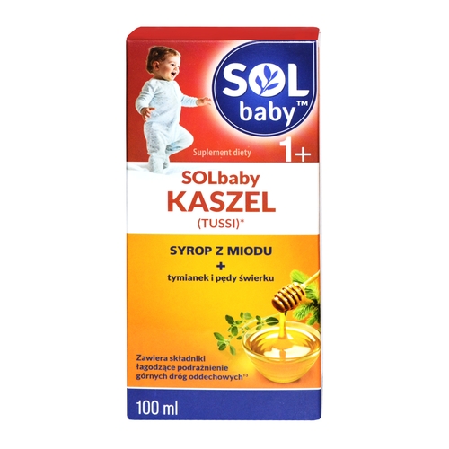 SOLBABY TUSSI syrop na kaszel mokry i suchy 100 ml