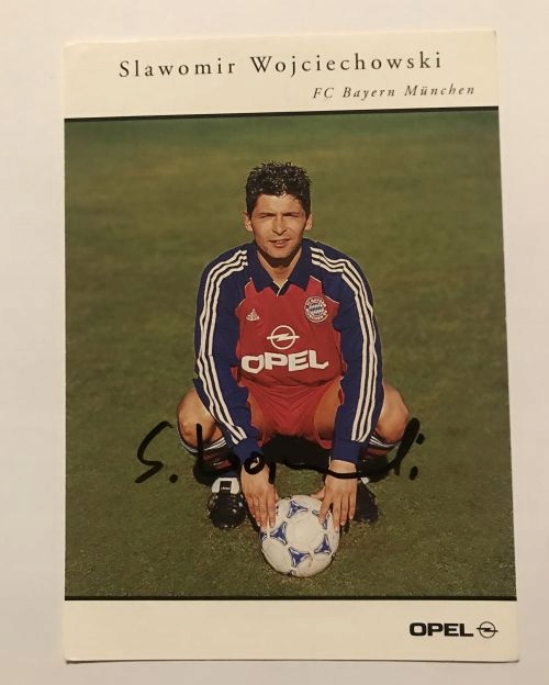 Sławomir Wojciechowski FC Bayer Monachium autograf