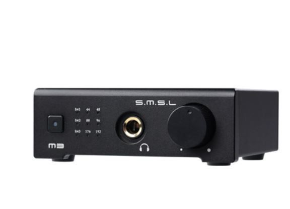 SMSL M3 czarny Wzmacniacz słuchawkowy