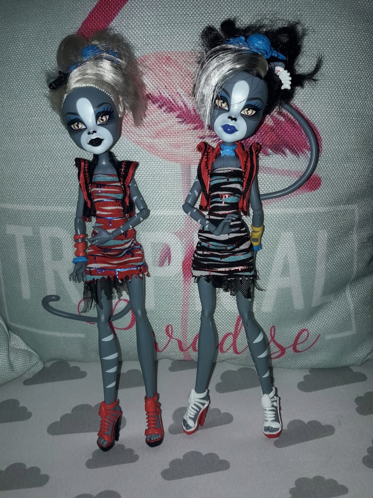 Monster high lalki kotki Meowlody Purrsephone Nowe