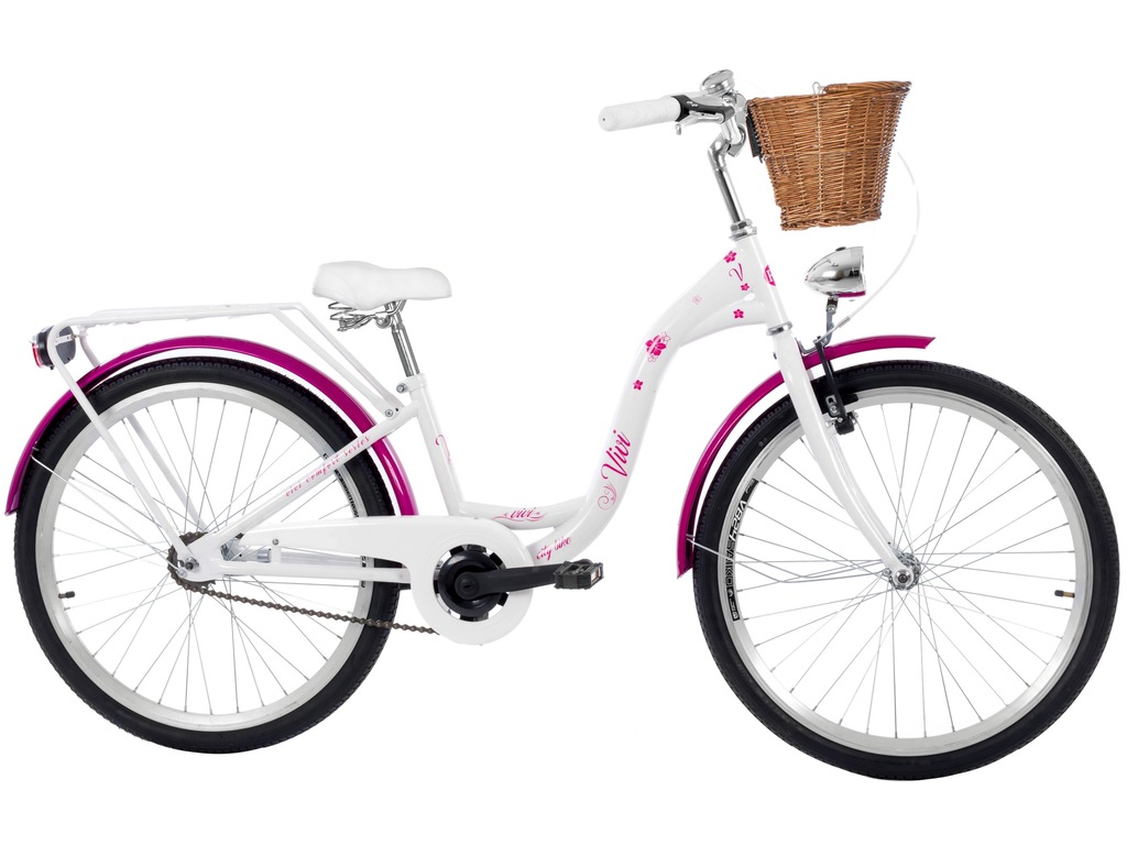 ROWER MIEJSKI 24 CALE DAMSKI prezent na gwiazdkę 7711606370