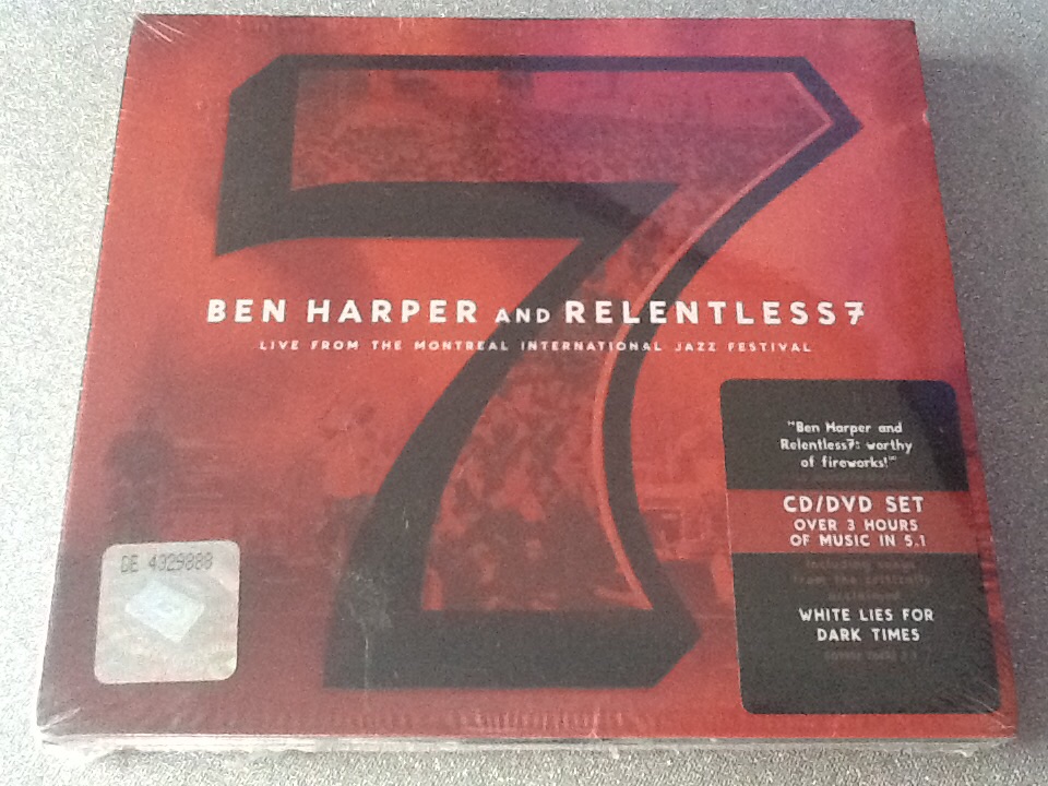 Ben Harper And The Relentless 7 Live CD/DVD folia