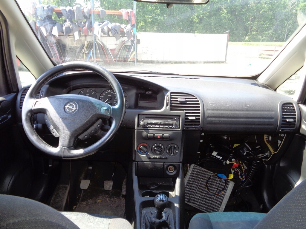 DESKA ROZDZIELCZA + AIRBAG OPEL ZAFIRA A I 99-03