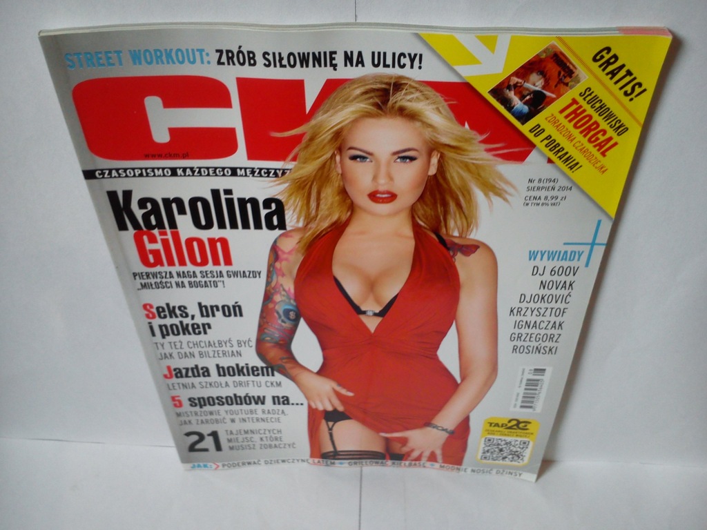 CKM 8(194)'14 AKTORKA KAROLINA GILON NAGO !!!!!!!! - 7330517057 -  oficjalne archiwum Allegro