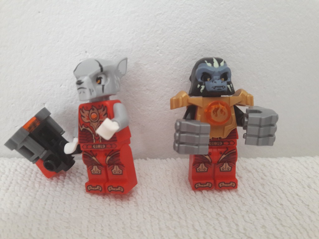 Lego Chima Figurki Worriz Gorzan + gazetki